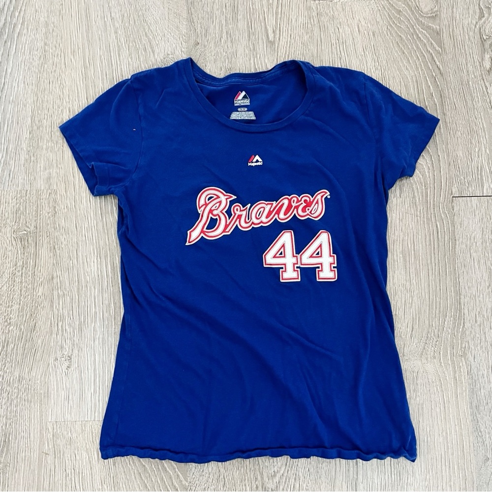 Atlanta Braves Hank Aaron tshirt
